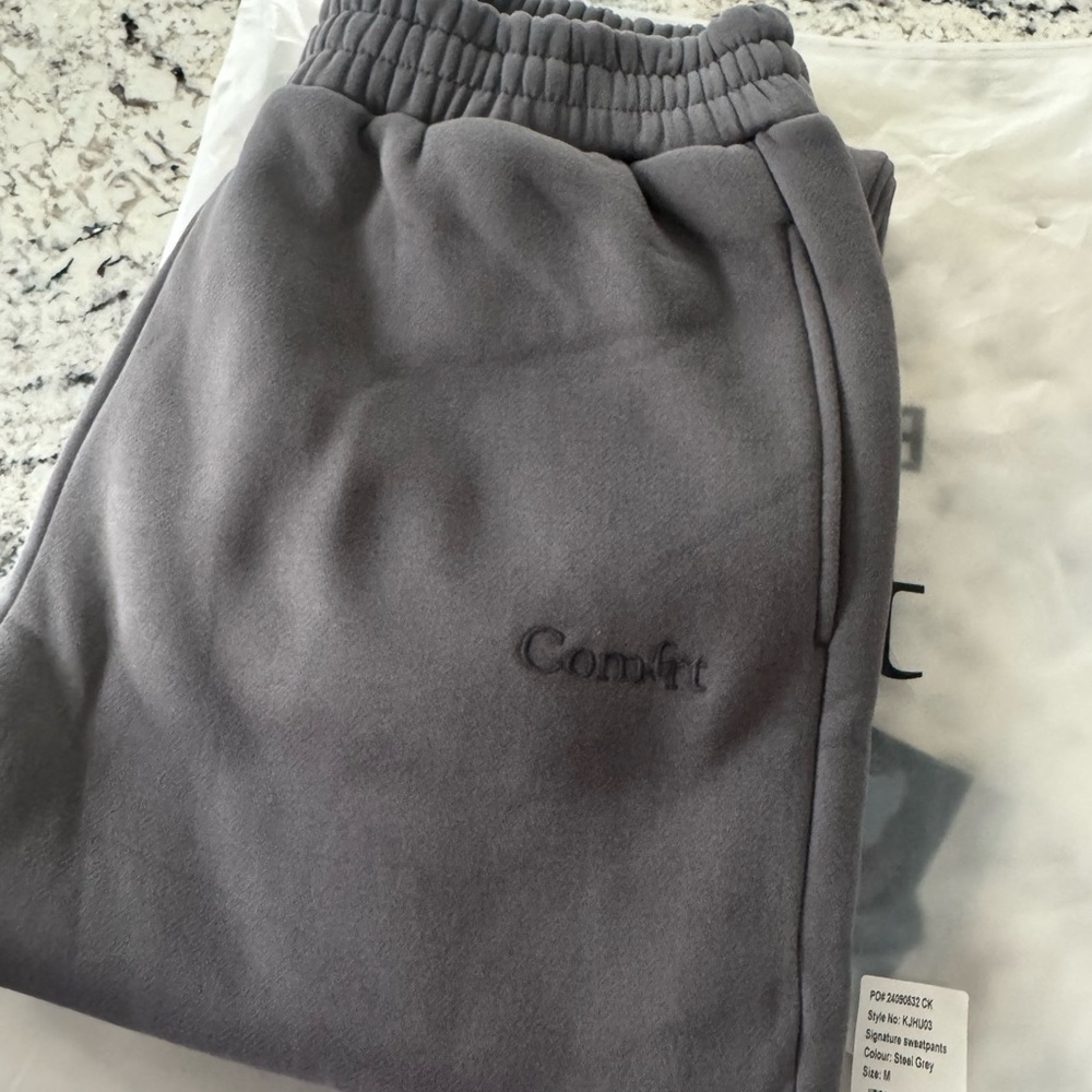Gray Jogger Pants - Brand New